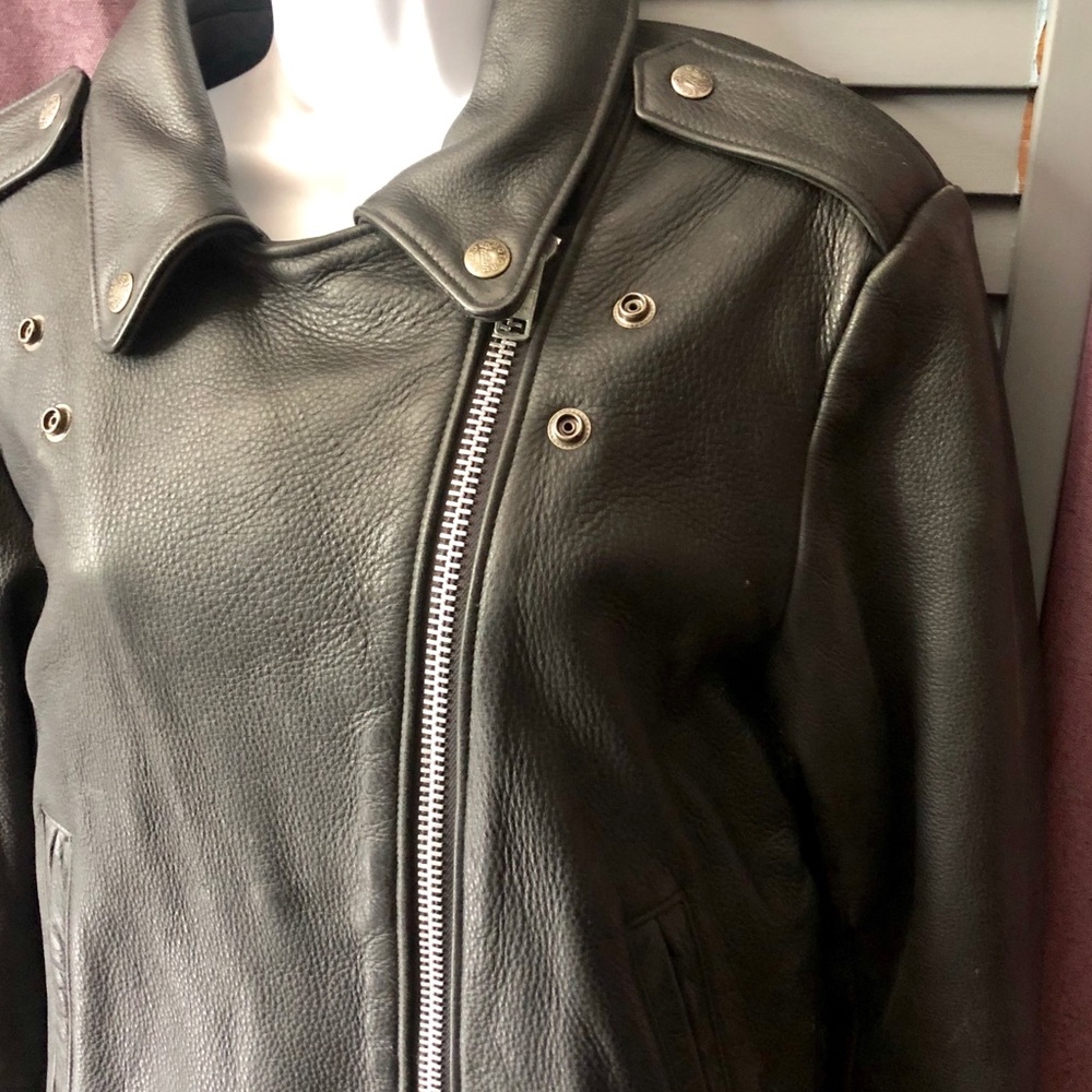 Indian Motorcycle Vintage Women’s Leather Jacket L